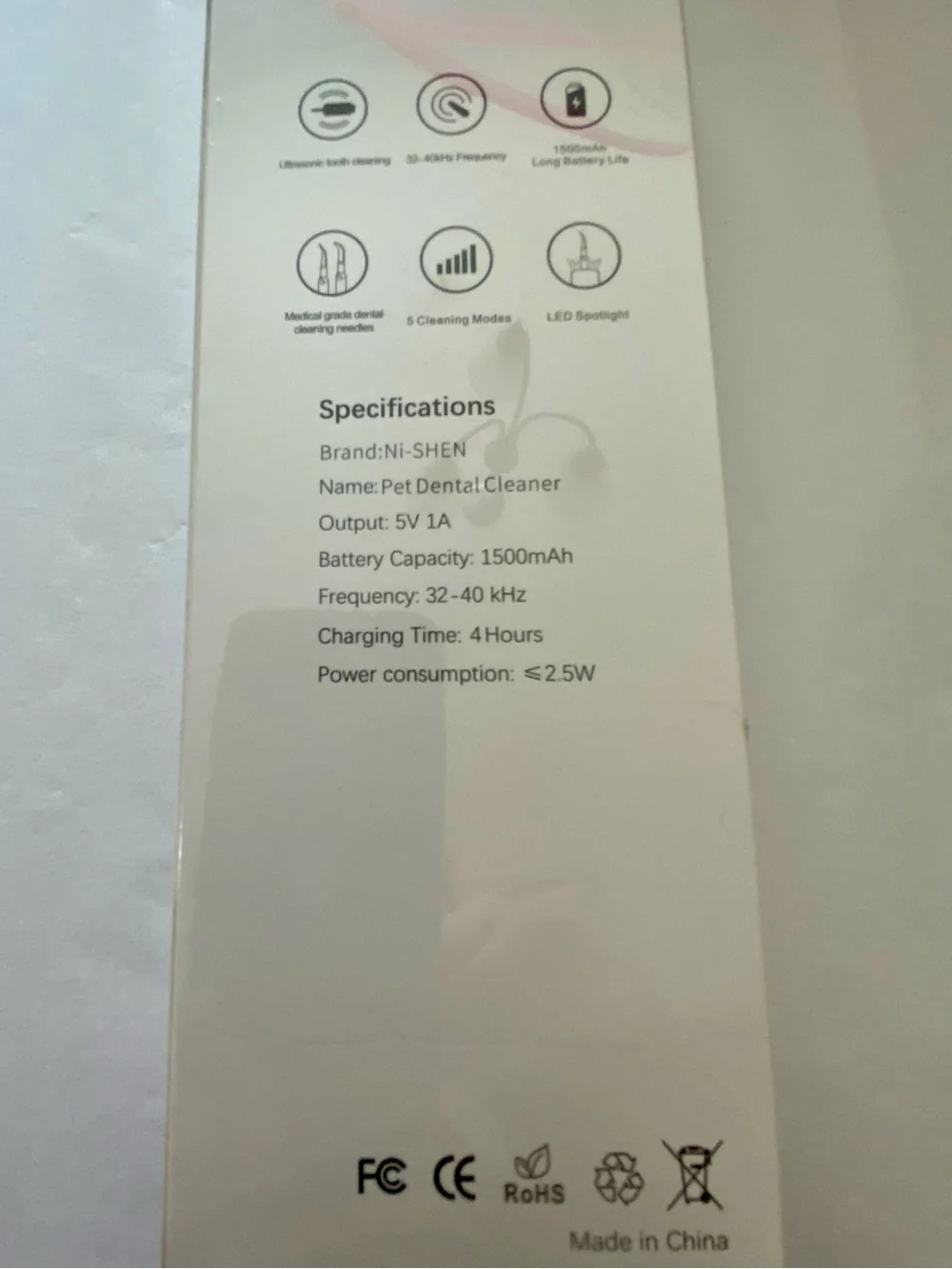 Ni-shen Pet Dental Cleaner